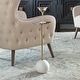preview thumbnail 2 of 3, Uttermost Gimlet White Drink Table - 8.5"W x 22"H x 8.5"D
