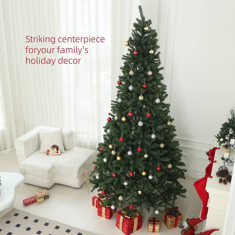 Pre-Lit 6FT 7.5FT 9FT Artificial Christmas Tree for Holiday Decor