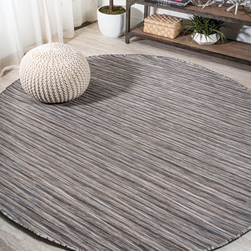 JONATHAN Y Finn Modern Farmhouse Pinstripe Area Rug