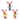CoTa Global Cool Moose Refrigerator Bobble Magnets Set of 3 - 4 inches long