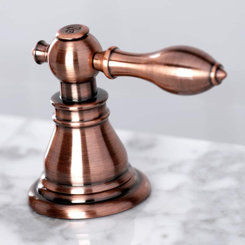 American Classic 8 in. Widespread Bathroom Faucet in Antique Copper