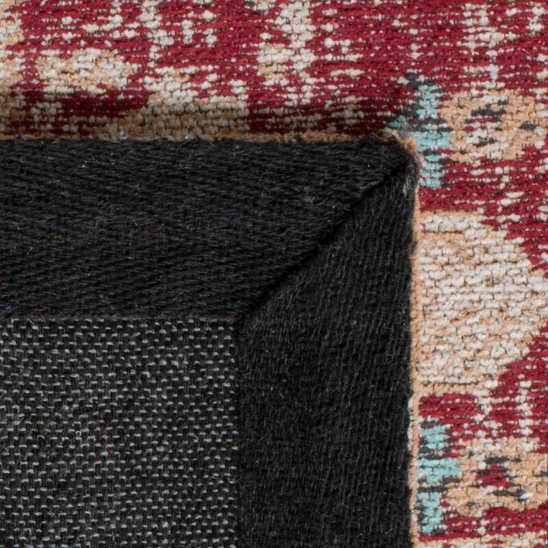 SAFAVIEH Classic Vintage Boho Ourania Distressed Oriental Cotton Rug