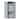 Polygon Corner Floor Gray Wardrobe with Dedicated Hanging Area