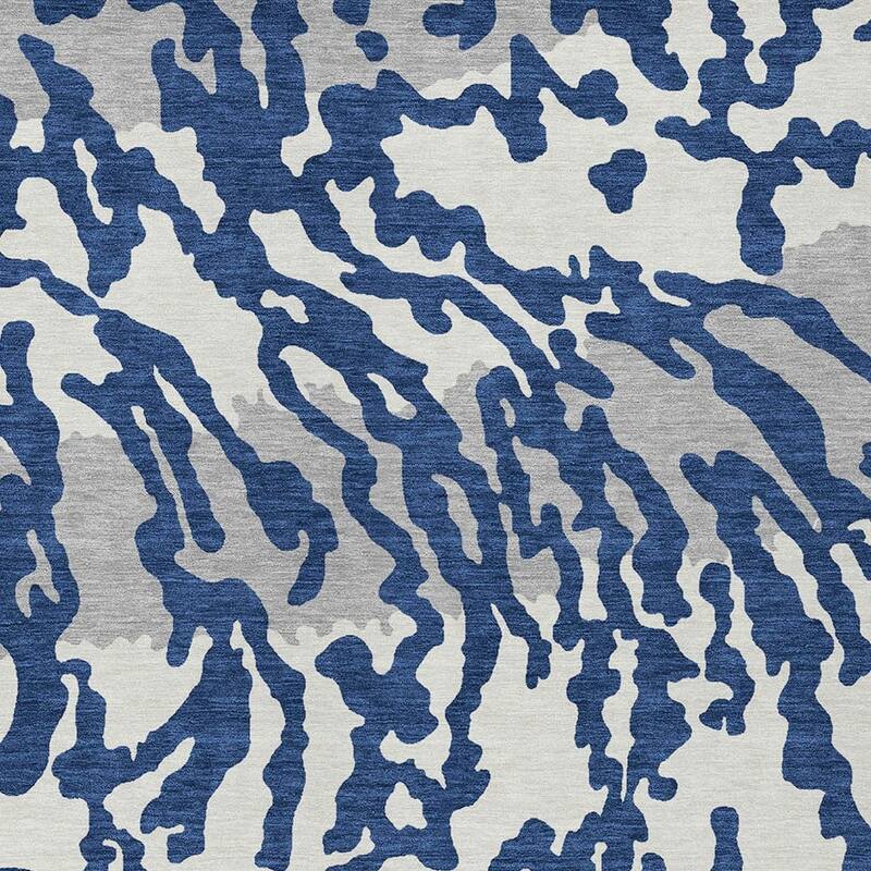 HomeRoots Animal Print Transitional Rectangle Outdoor Rug