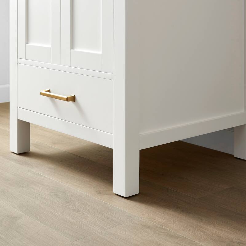 Shannon 24" Single Vanity with Composite Stone Countertop without Mirror