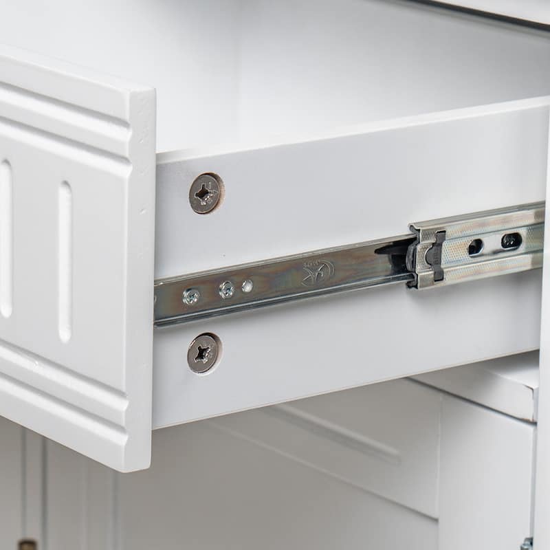 3 Doors Buffet Sideboard Storage Cabinet for Dining Room Living Room Entryway