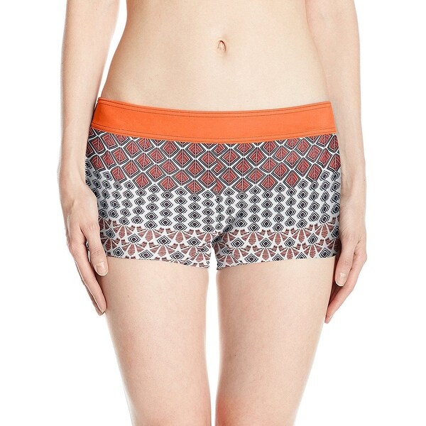 orange boy short swimwear