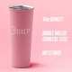 preview thumbnail 21 of 19, Juicy Couture Hydration Stainless Steel Couture Cup 6-Piece Set