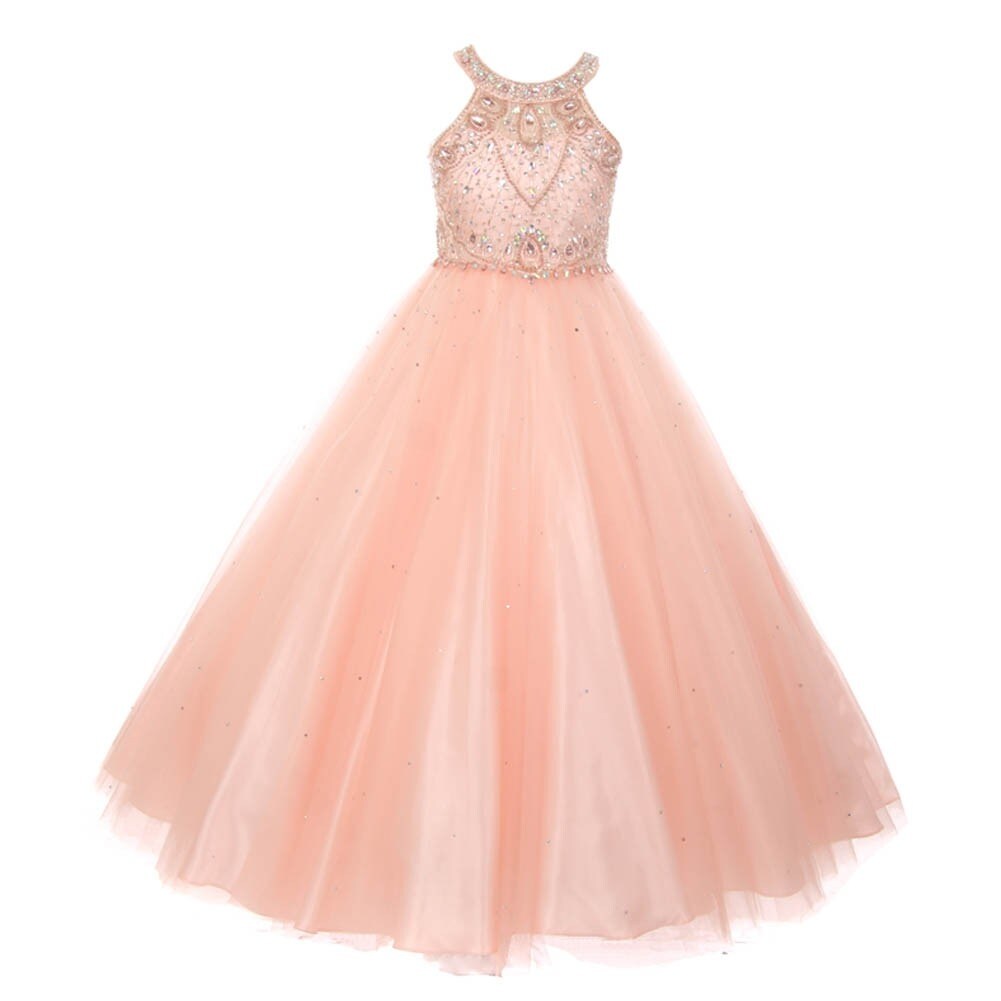 blush special occasion dresses