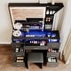preview thumbnail 25 of 34, Makeup Vanity with XL Lighted Mirror & Stool, 7 Drawers Bedroom Vanity Desk