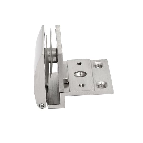 Shop 5mm 8mm Thick Wall Mounted Glass Holders Cabinet Door Hinges