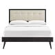 preview thumbnail 5 of 48, Willow Full Wood Platform Bed With Splayed Legs