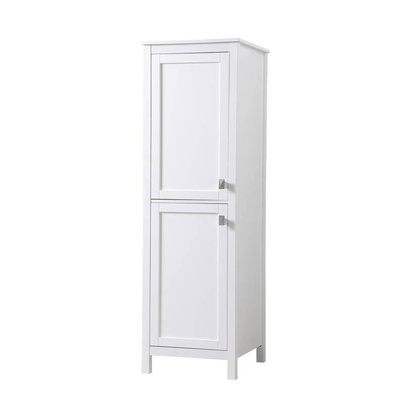 Indigo Home 20 Inch Bathroom Linen Storage Freestanding Cabinet - 20 x 22