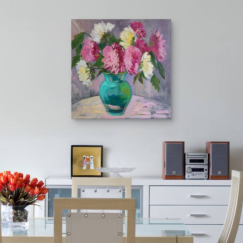 Tickled Pink by Alexi Fine Canvas Art Print