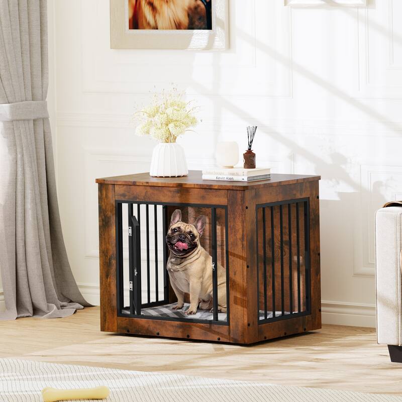 Moasis Dog Crate Furniture, End Table