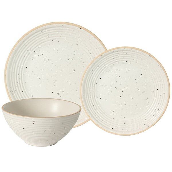 12 Piece Kitchen Dinnerware Set Plates Dishes Bowls Service