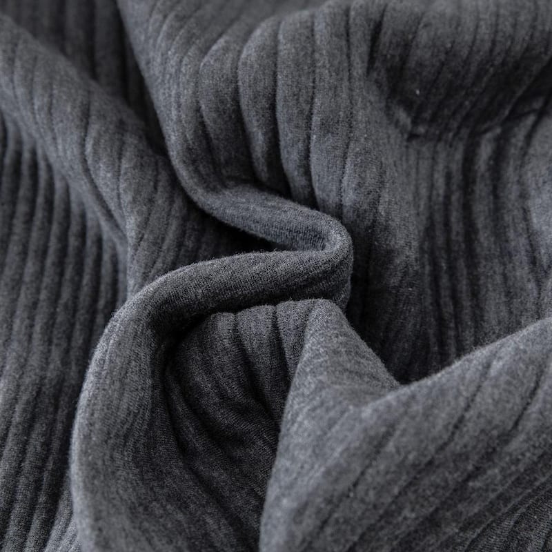 Cotton Cloud Jersey Bed Blanket, Quilted Bedspread, Soft Coverlet