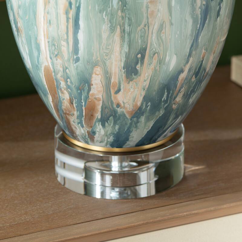 Fleur Glass Table Lamp