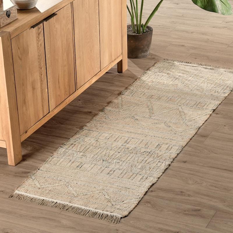 Megan Natural Jute Handwoven Area Rug by Kosas Home