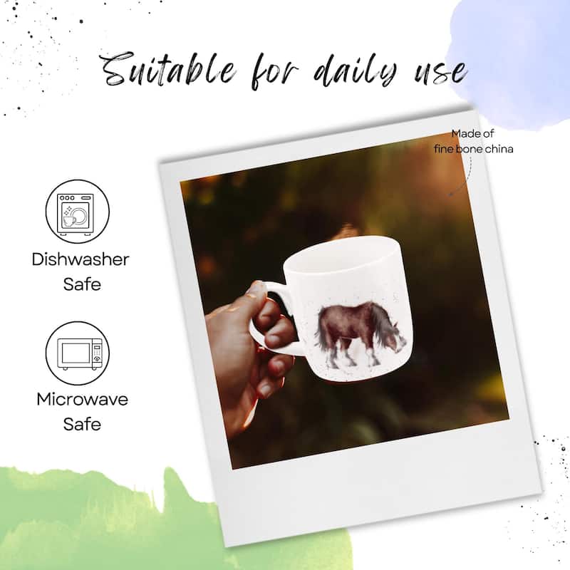 Royal Worcester Wrendale Design Mug Farm Animals