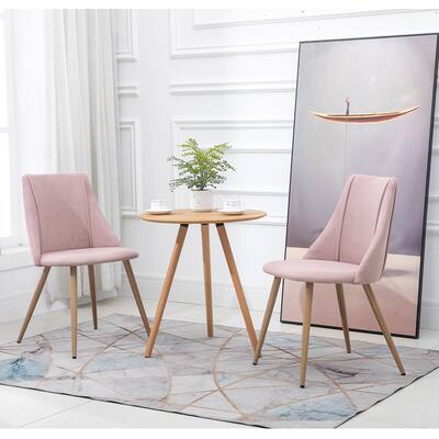 Carson Carrington Mid-Century Modern Velvet Dining Chair (Set of 2)