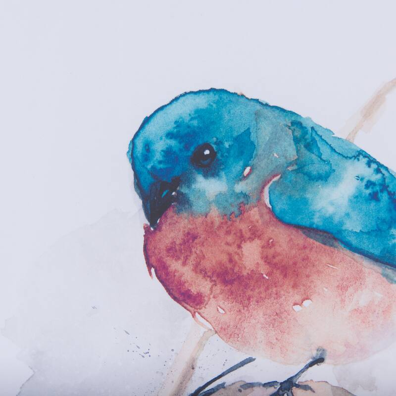 Eastern Blue III Framed Art Print