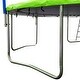 preview thumbnail 6 of 6, 16ft. Green Trampoline with Ladder and Safety Net