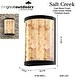 preview thumbnail 6 of 7, The Great Outdoors 8185-L Salt Creek 13" Tall LED Outdoor Flush Mount