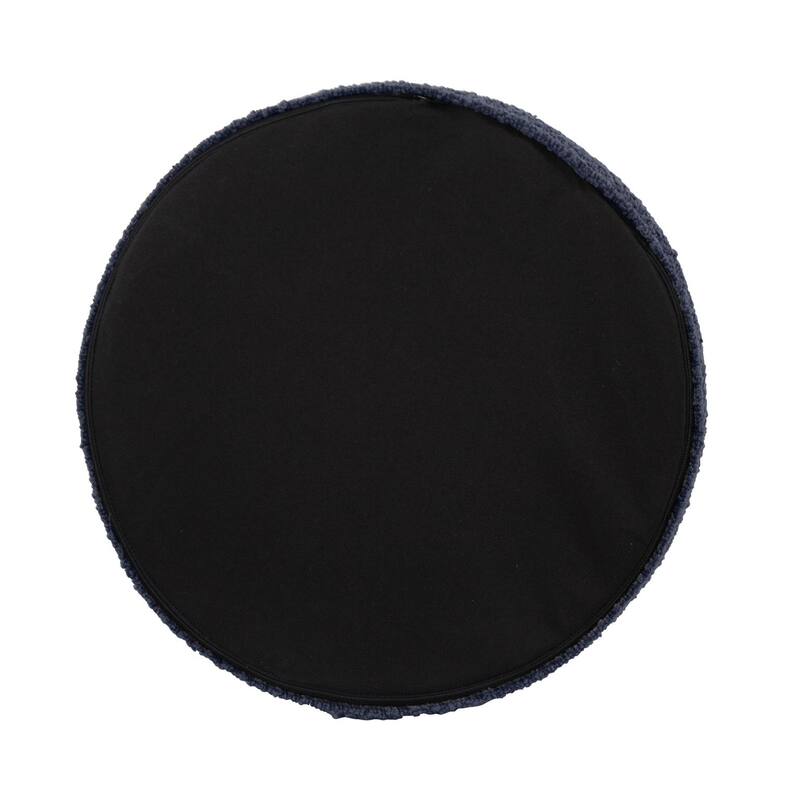 Allan Andrews No Tip Cylinder Ottoman with Cover, Barbet Collection