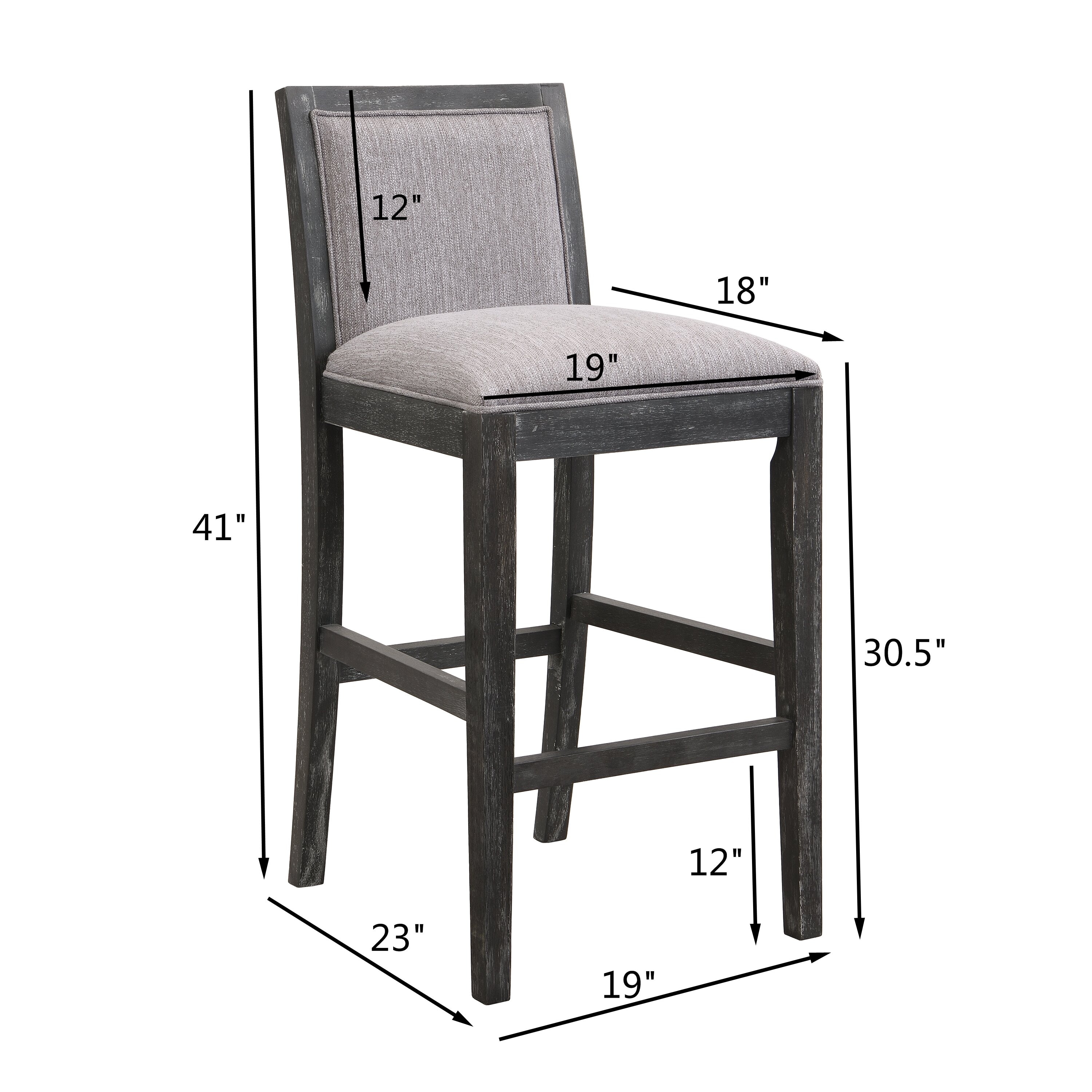 30.5 Inch Height Bar Stools set of 2