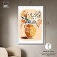 preview thumbnail 43 of 63, Mid Autumn Flowers Canvas Boho Colorful Wall Art by Art Remedy