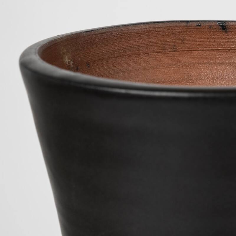 Black and White Modern Grid Ceramic Vase