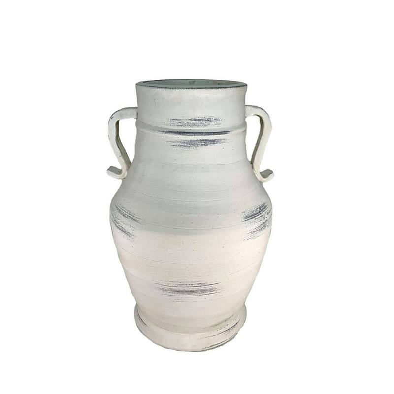 Ceramic Bohemian Barrel Urn
