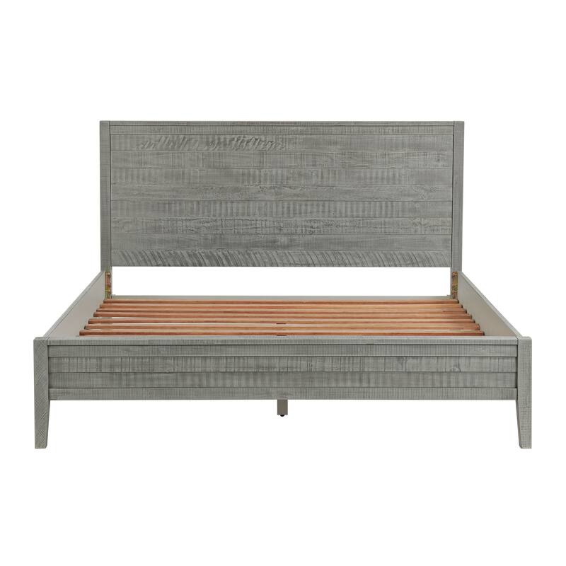 Arden 5-Piece Wood Bedroom Set with King Bed, Two 2-Drawer Nightstands, 5-Drawer Chest, 6-Drawer Dresser