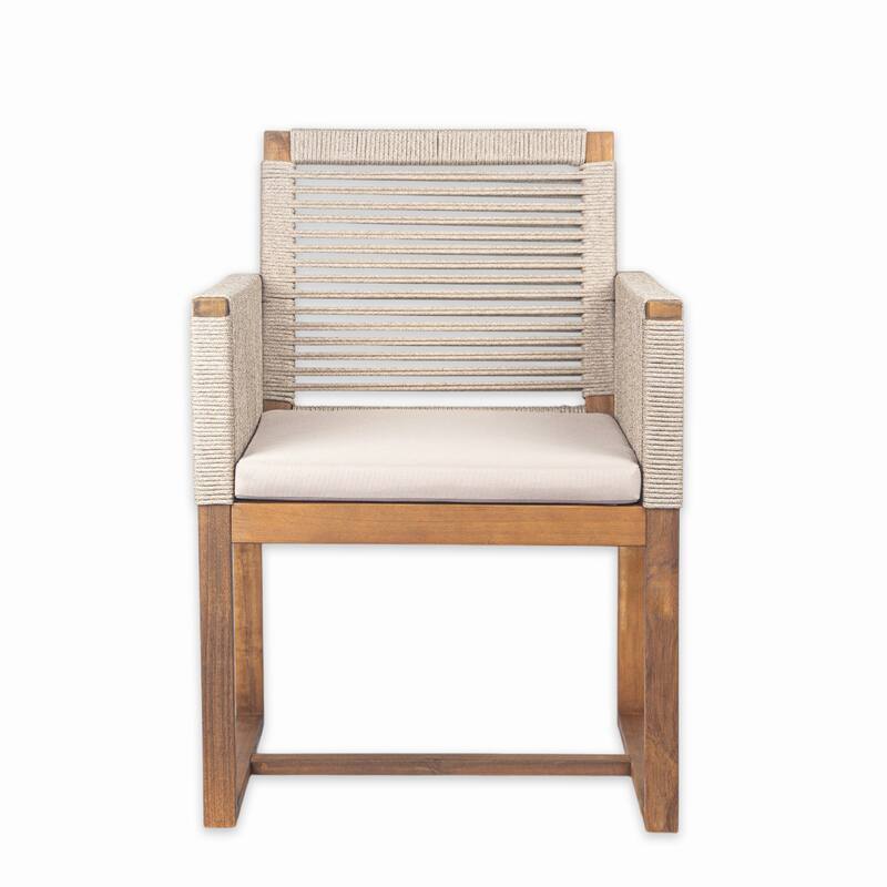 Outdoor Dining Chairs Set Of 2 (Excluding the table)