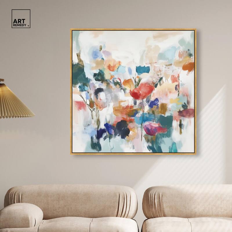 Riot of Color Canvas by Art Remedy