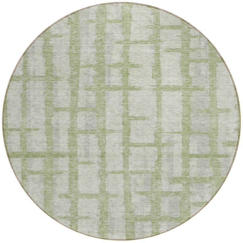 HomeRoots Striped Transitional Rectangle Outdoor Rug