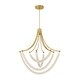 preview thumbnail 2 of 4, Minka Lavery 5647-L Pearl 40" Wide Abstract Chandelier