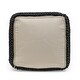 preview thumbnail 25 of 46, Stekar Boho Handcrafted Tufted Fabric Cube Pouf by Christopher Knight Home