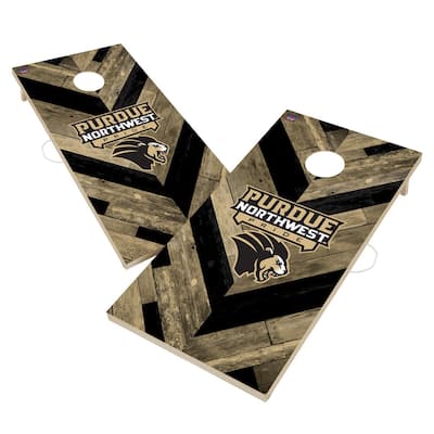 Purdue Northwest Pride Cornhole Board Set