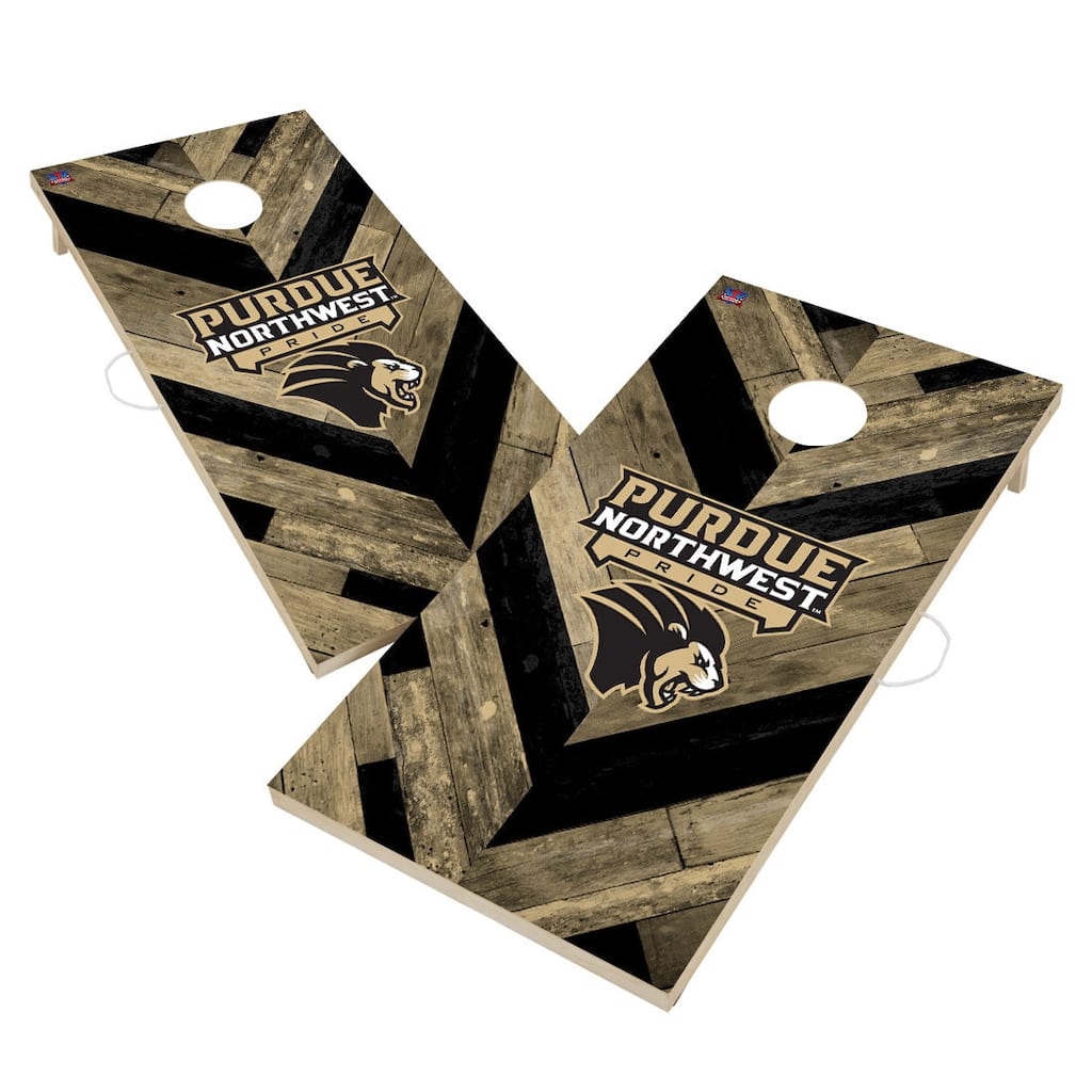 Purdue Northwest Pride Cornhole Board Set
