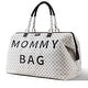 preview thumbnail 20 of 30, Sunveno Weekender Mommy Bag Travel Duffle White with Letter