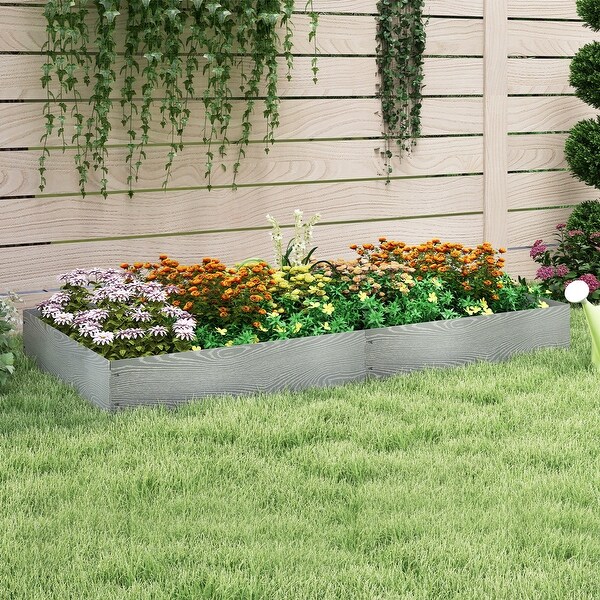 6-Pack 20' Galvanized Metal Landscape Edging for Lawn & Garden