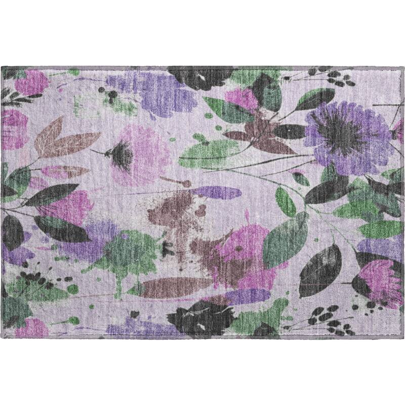 Premium Washable Super Soft Floral Mayfield Rug