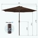 preview thumbnail 21 of 76, 9-ft Patio Market Umbrella with Tilting Pole, Waterproof & Breathable Canopy