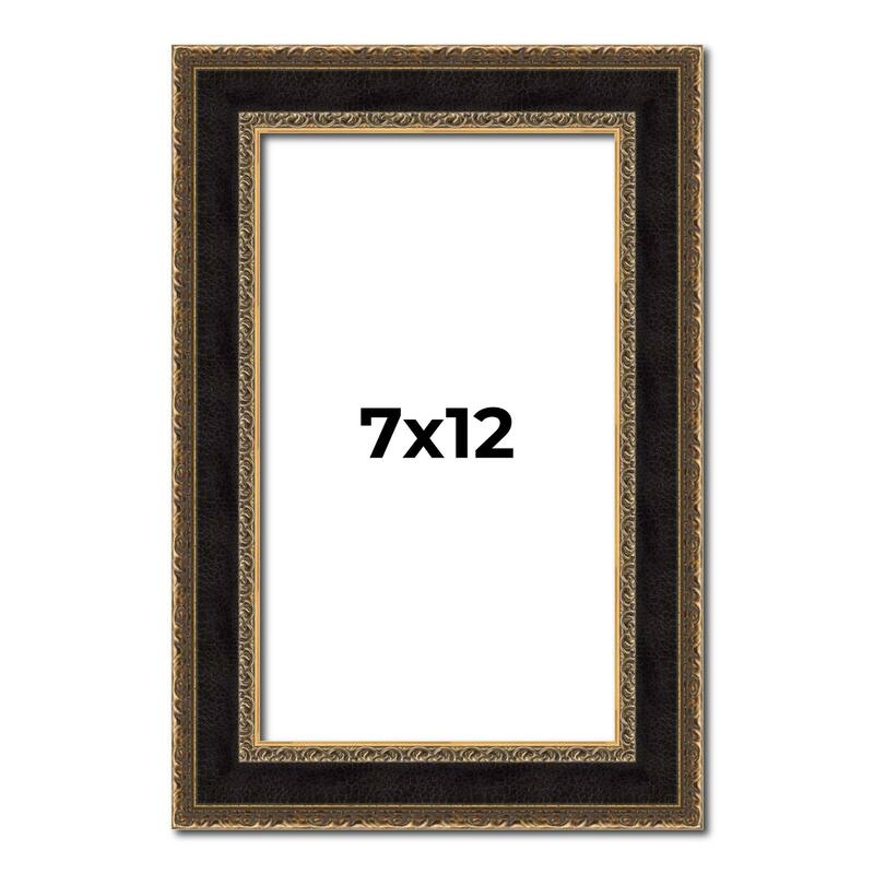 7x12 Frame Gold Antique Vintage Sold Wood Picture Frame | 1.75 Inch