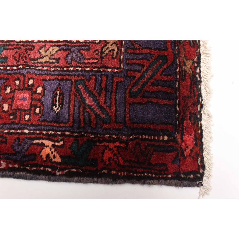 ECARPETGALLERY Hand-knotted Anadol Black Wool Rug - 4'11 x 8'7