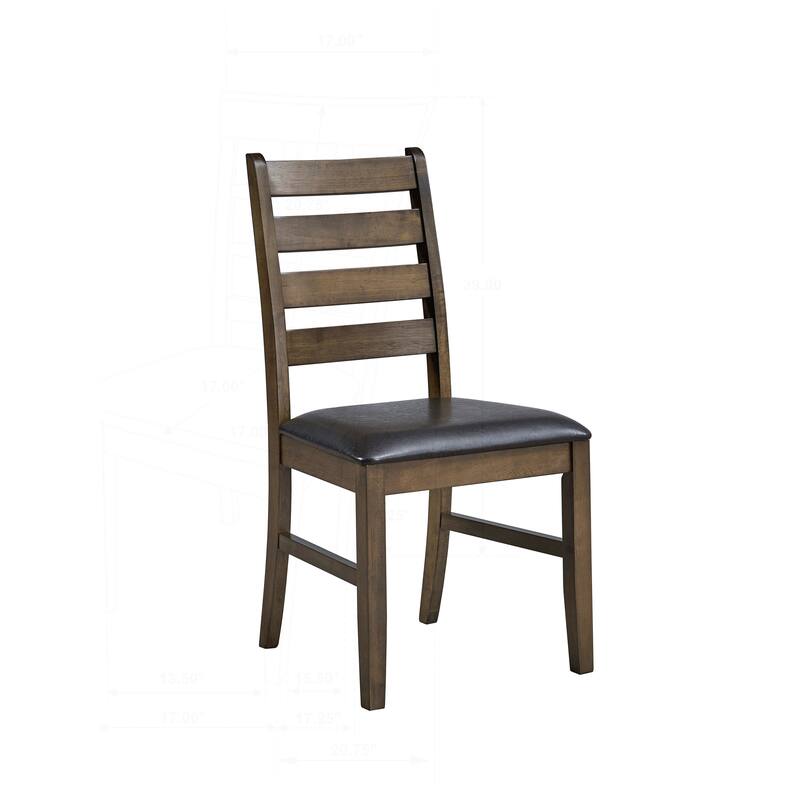 Comfortable and Stylish Side Chair Set with Padded Cushions and Sturdy Construction