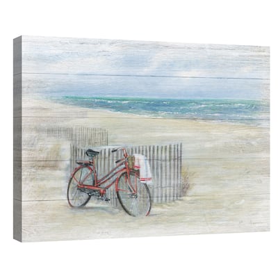 Beach Happy Place by Ruane Manning Canvas Art Print