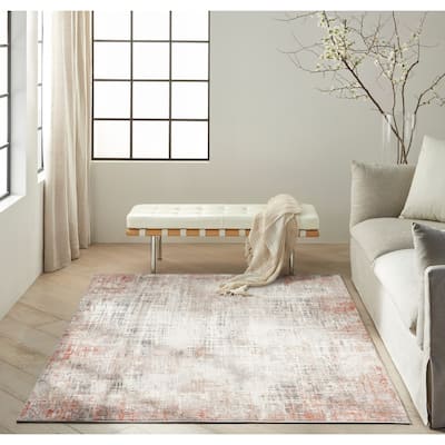 Calvin Klein Infinity Contemporary Linear Abstract Area Rug